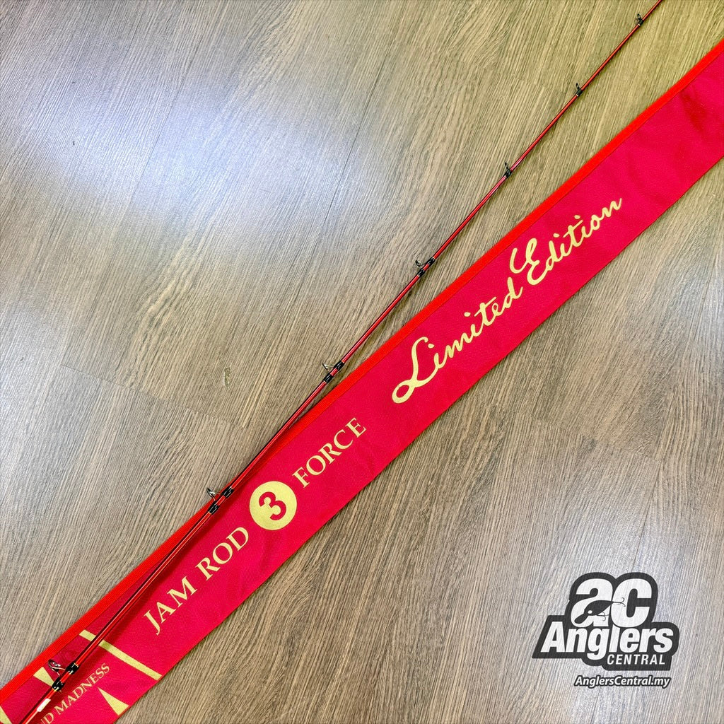 JAM Rod JR 603-3 Limited Edition (USED, 9.9/10) with rod bag/sleeve