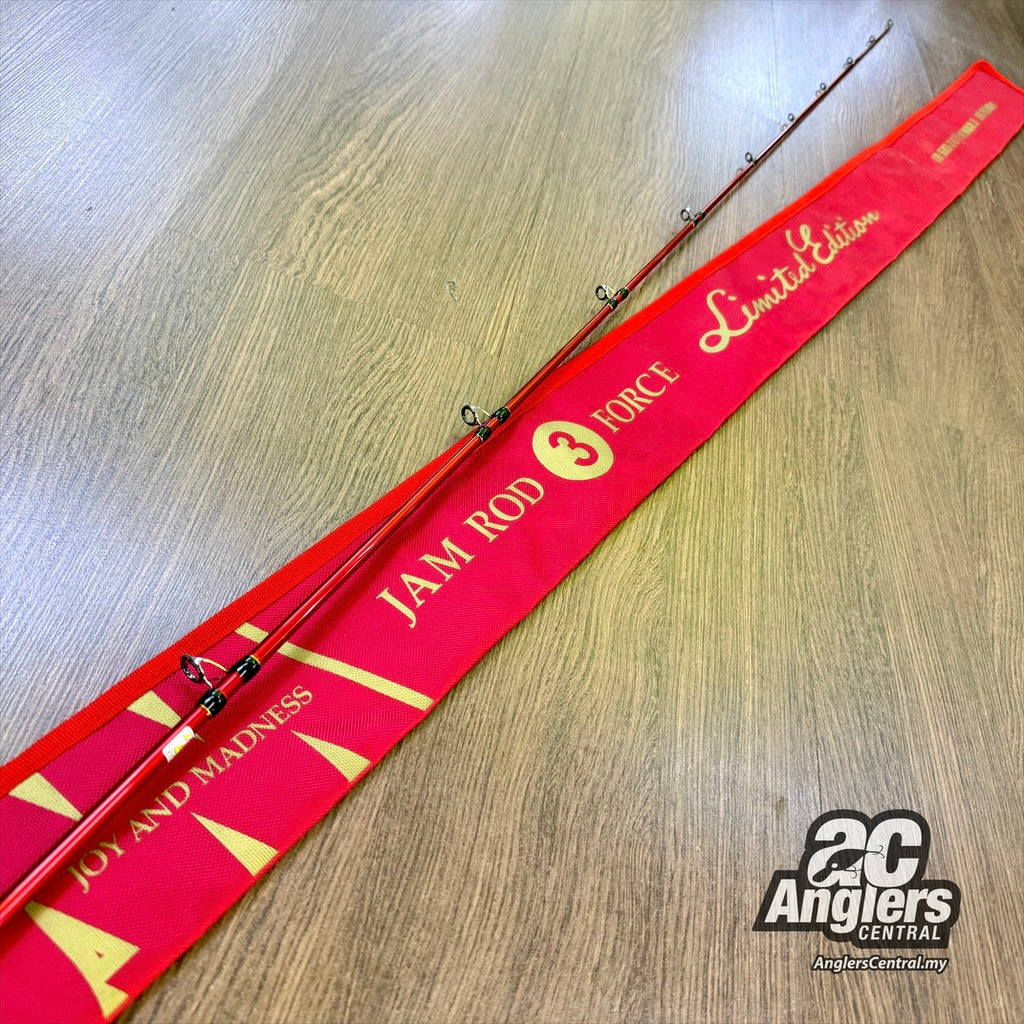 JAM Rod JR 603-3 Limited Edition (USED, 9.9/10) with rod bag/sleeve