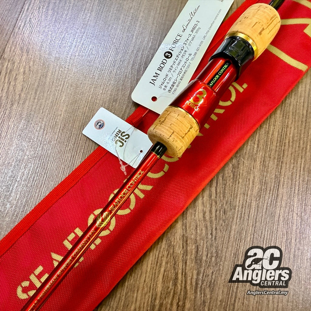 JAM Rod JR 603-3 Limited Edition (USED, 9.9/10) with rod bag/sleeve