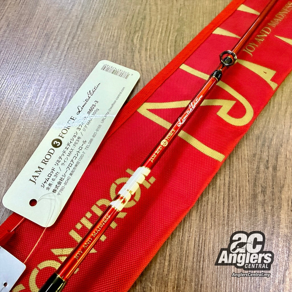 JAM Rod JR 603-3 Limited Edition (USED, 9.9/10) with rod bag/sleeve
