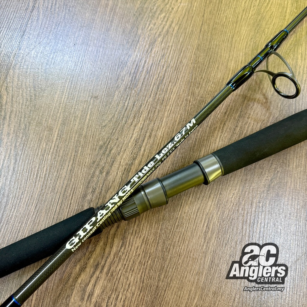 Gipang Tide Lez. 67M (2G) (USED, 9.5/10) no rod sleeve/bag