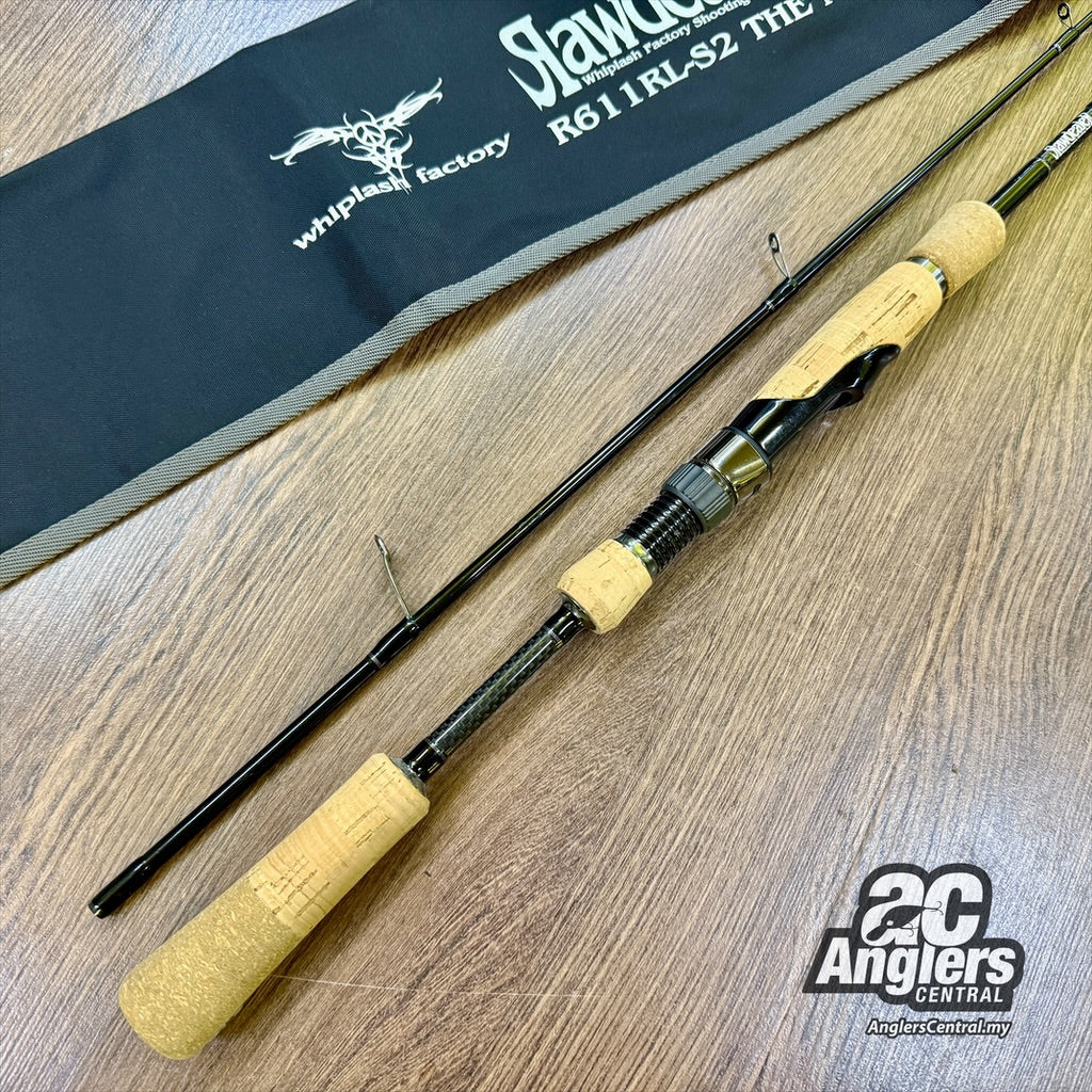 Raw Dealer R611RL-S2 The Misdemeaner ST (USED, 9.5/10), with rod bag/sleeve