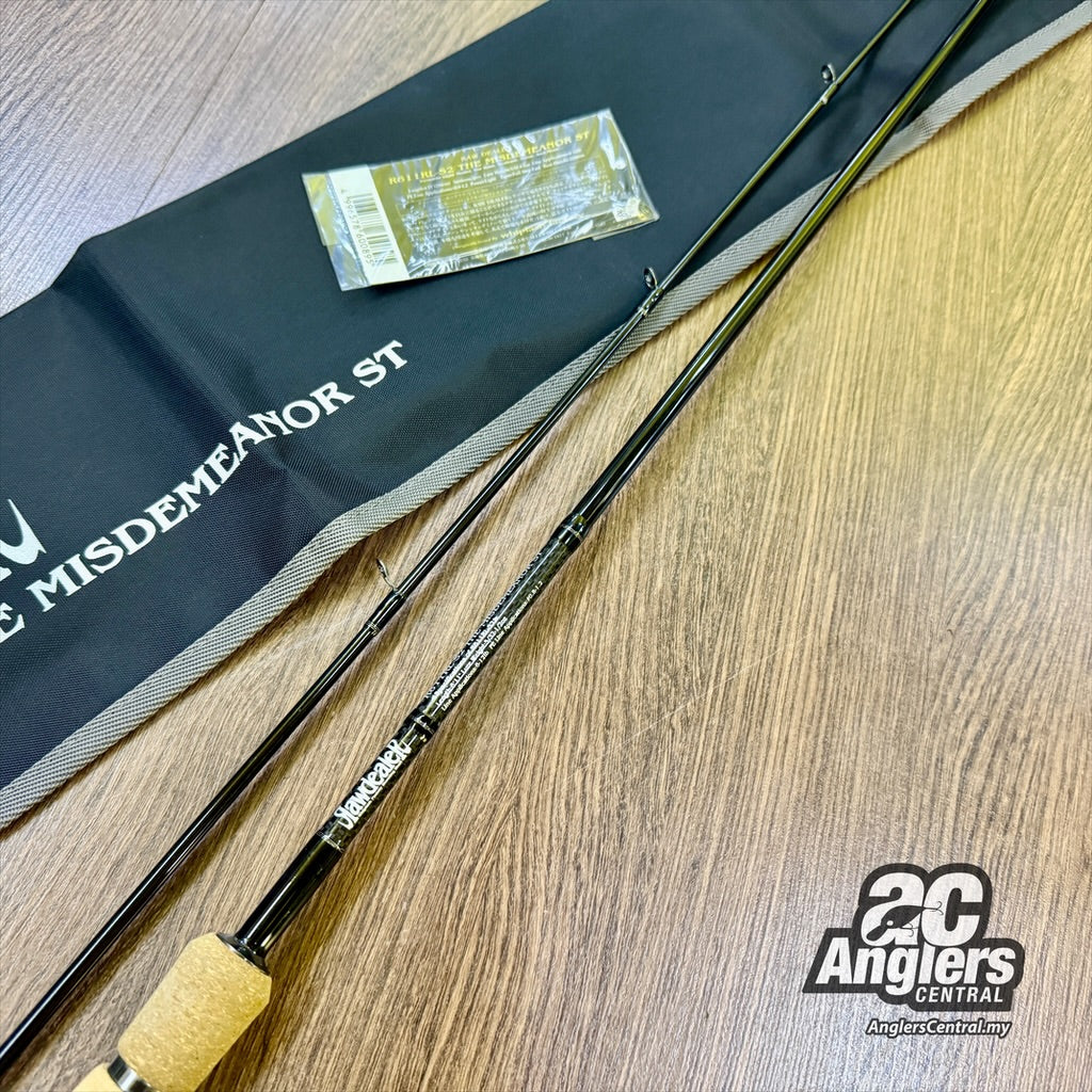 Raw Dealer R611RL-S2 The Misdemeaner ST (USED, 9.5/10), with rod bag/sleeve