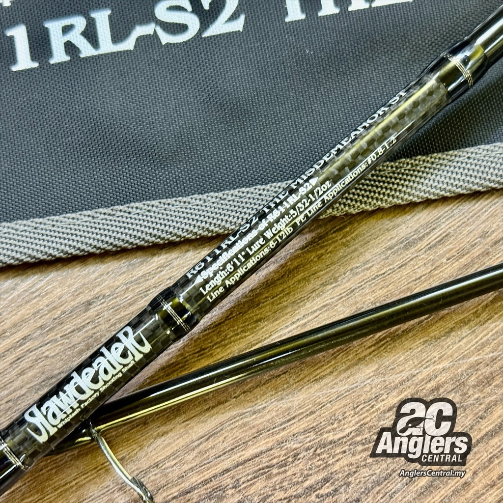Raw Dealer R611RL-S2 The Misdemeaner ST (USED, 9.5/10), with rod bag/sleeve