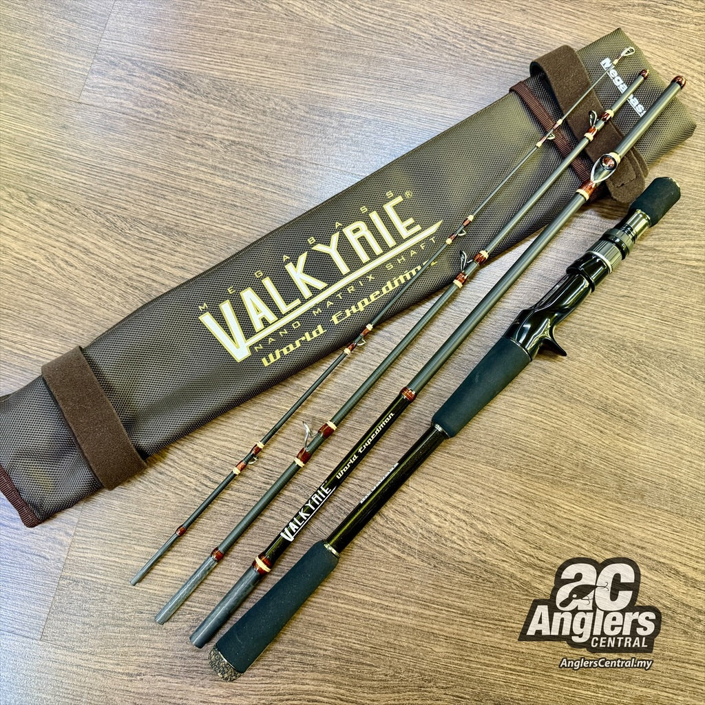 Valkyrie World Expedition VKC-65MH-4 (USED, 9.9/10), with rod sleeve/bag