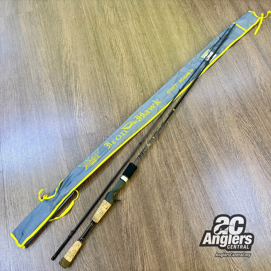 Iron Hawk Scout IHC662ML TH 6-10lb (USED, 9.5/10) with rod sleeve/bag