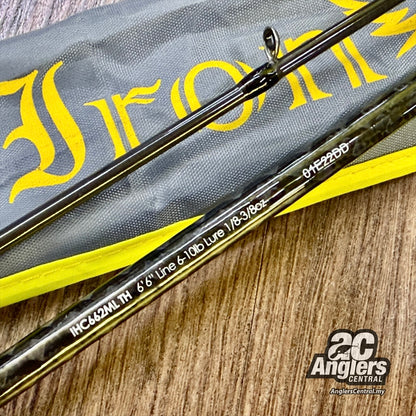 Iron Hawk Scout IHC662ML TH 6-10lb (USED, 9.5/10) with rod sleeve/bag