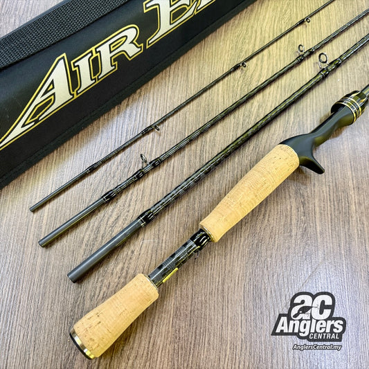 AirEdge MB664M/MLB 4pc Travel 7-16lb (USED, 9.5/10) with semi hard rod case