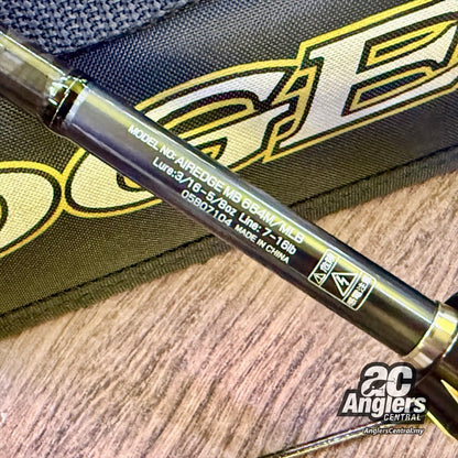 AirEdge MB664M/MLB 4pc Travel 7-16lb (USED, 9.5/10) with semi hard rod case