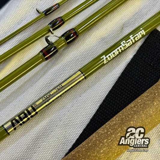 Abu ZoomSafari ZMSC-765L 5pc BC travel 6-12lb (USED, 9.5/10) with rod bag/sleeve