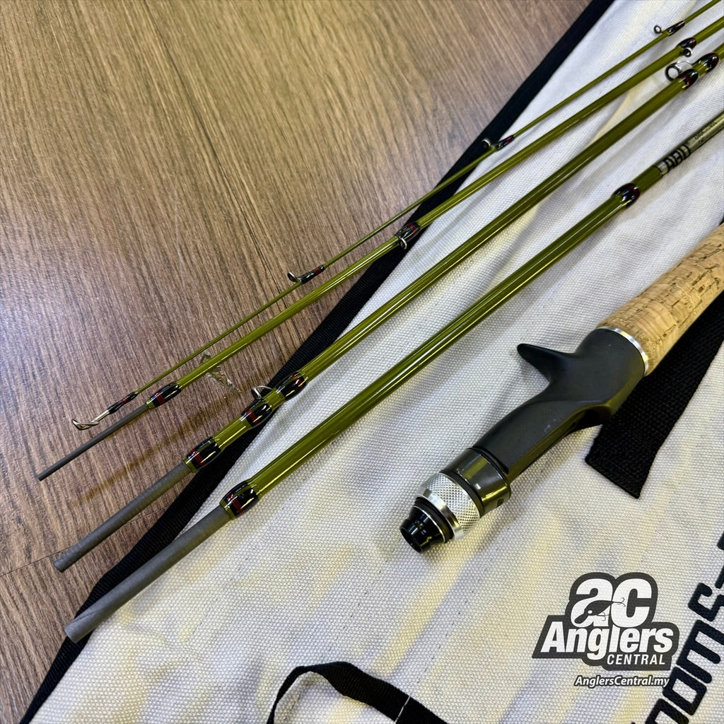 Abu ZoomSafari ZMSC-765L 5pc BC travel 6-12lb (USED, 9.5/10) with rod bag/sleeve