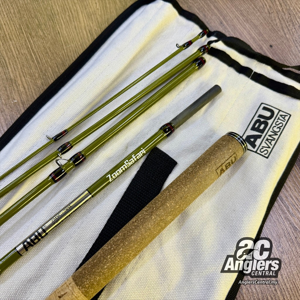 Abu ZoomSafari ZMSC-765L 5pc BC travel 6-12lb (USED, 9.5/10) with rod bag/sleeve