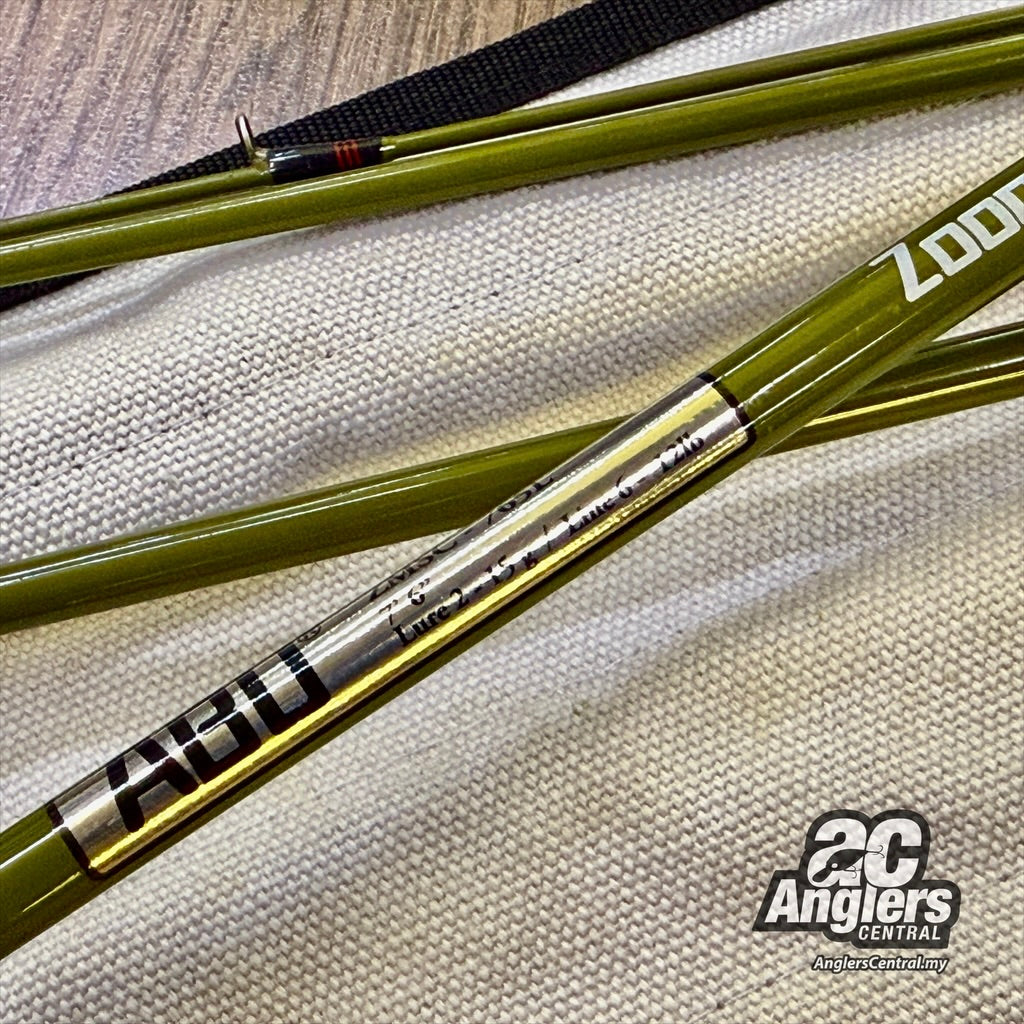 Abu ZoomSafari ZMSC-765L 5pc BC travel 6-12lb (USED, 9.5/10) with rod bag/sleeve