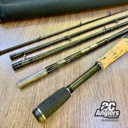 Wild Side WSC68M-5 5pc BC travel 8-16lb (USED, 9/10) with rod bag/sleeve & case