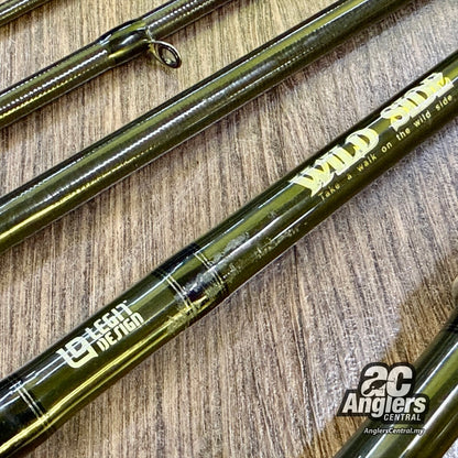 Wild Side WSC68M-5 5pc BC travel 8-16lb (USED, 9/10) with rod bag/sleeve & case