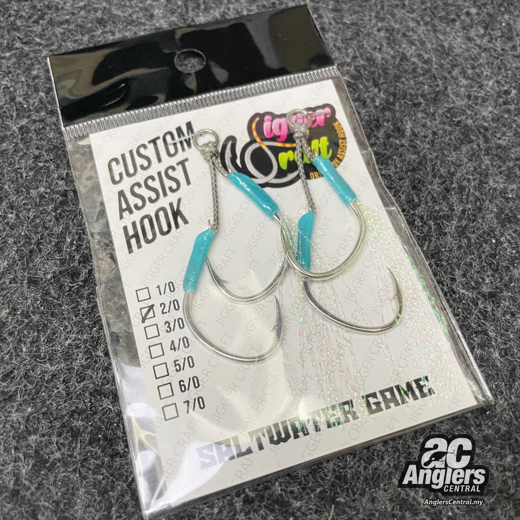 Custom Decoy AS-04 Pike Hyper Twin Assist Hook (#2/0)