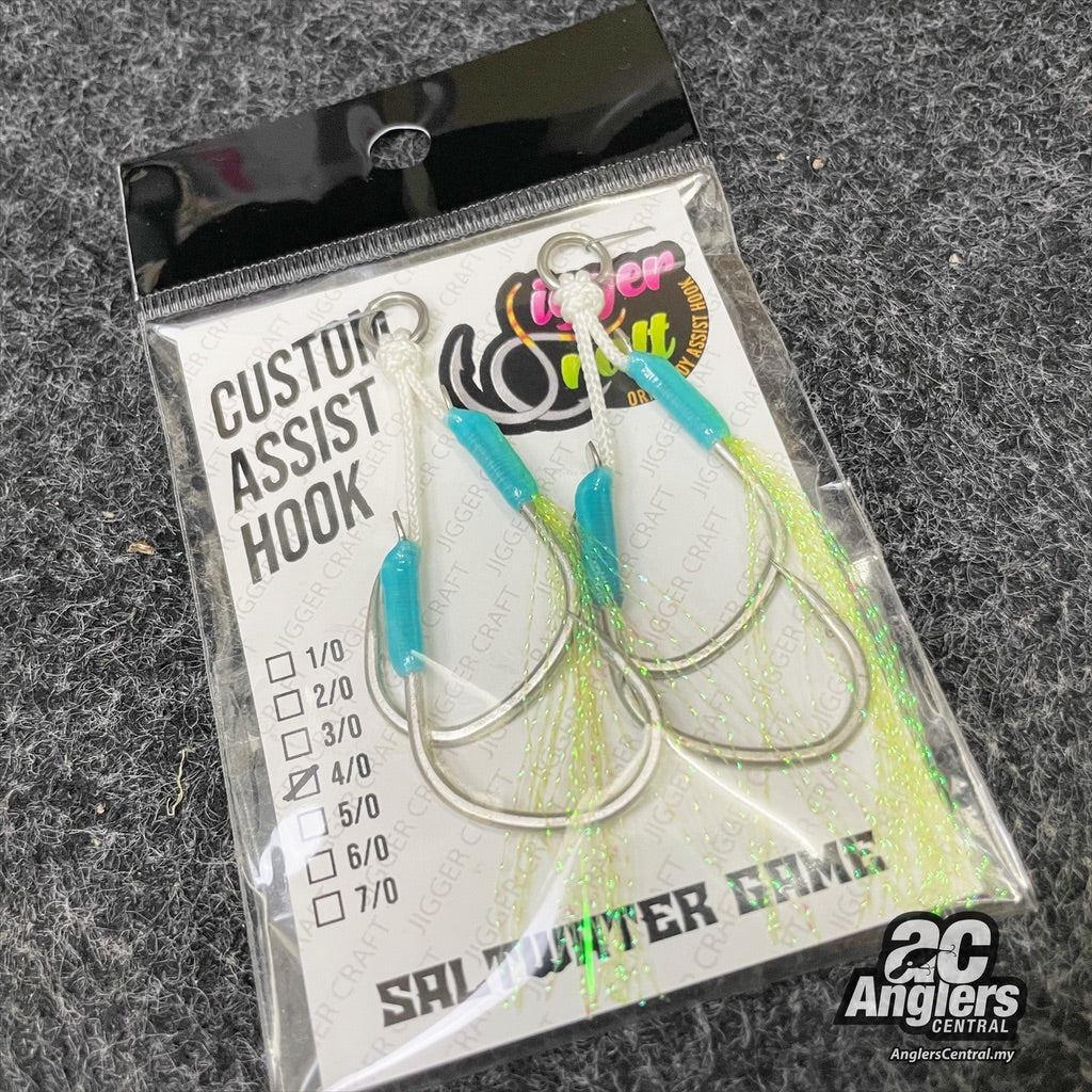 Custom Pikey-S Tune Twin Assist Hook (#4/0)