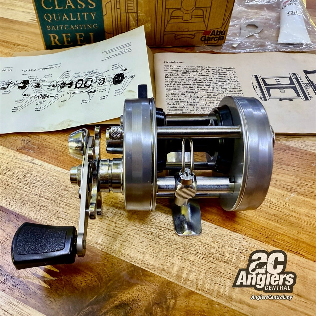abu garcia ambassadeur 2500ci 1996 Ambassadeur 2500CI (USED, 9.5/10) complete box set – Anglers Central