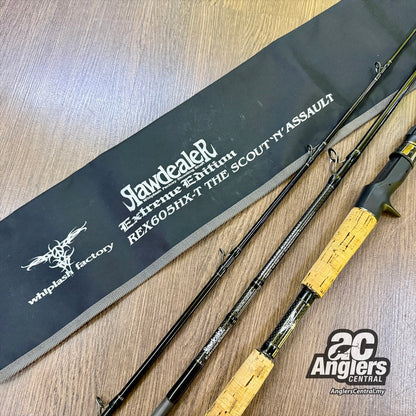 Raw Dealer Extreme Edition REX605HX-T The Scout'n'Assault (USED, 8.5/10) with rod bag/sleeve