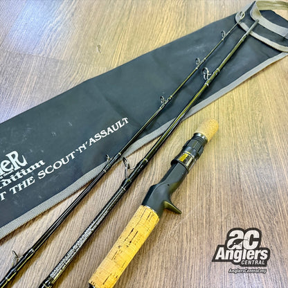 Raw Dealer Extreme Edition REX605HX-T The Scout'n'Assault (USED, 8.5/10) with rod bag/sleeve