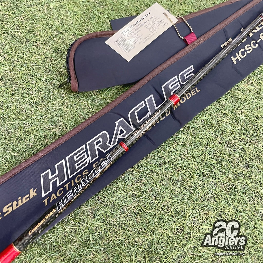 Heracles The Redmeister HCSC-67MHR 10-25lb (USED, 9/10) with rod bag/sleeve