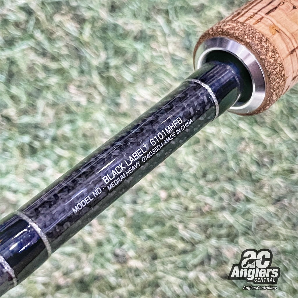 Black Label Plus 6101MHFB 12-25lb (USED, 9/10) no rod bag/sleeve