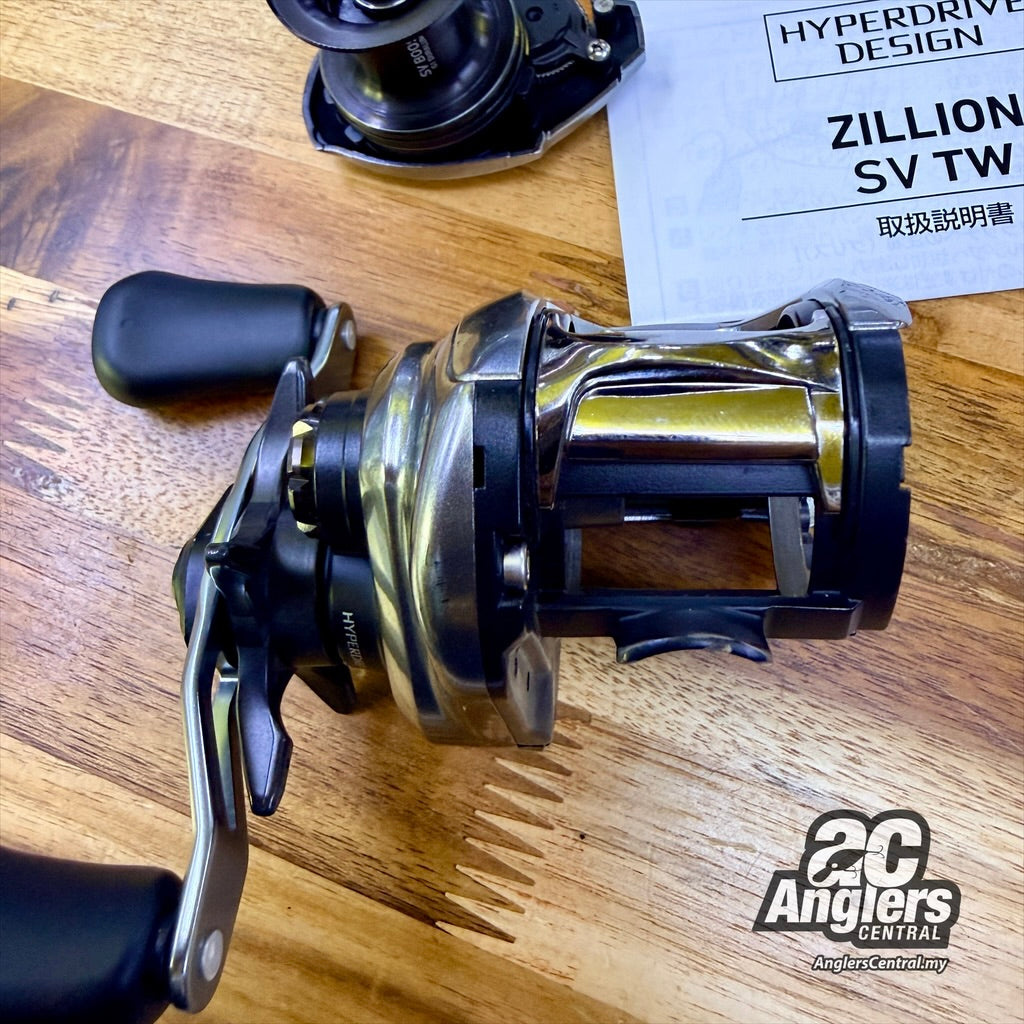 21 Zillion SV TW 1000XHL Left (USED, 8/10) without box – Anglers