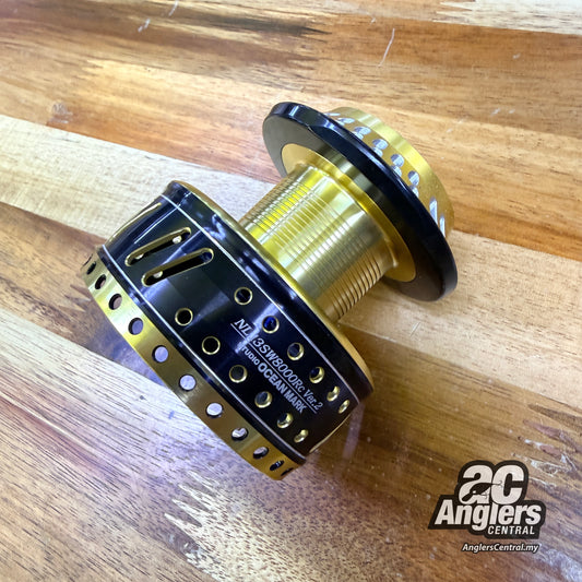 No Limits 13SW8000Rc ver.2 spool BG (USED, 9.9/10) no box
