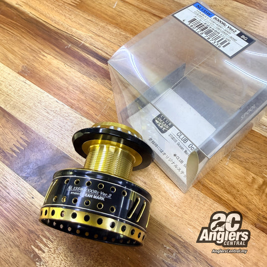 No Limits 13SW8000Rc ver.2 spool BG (USED, 9.9/10) with box
