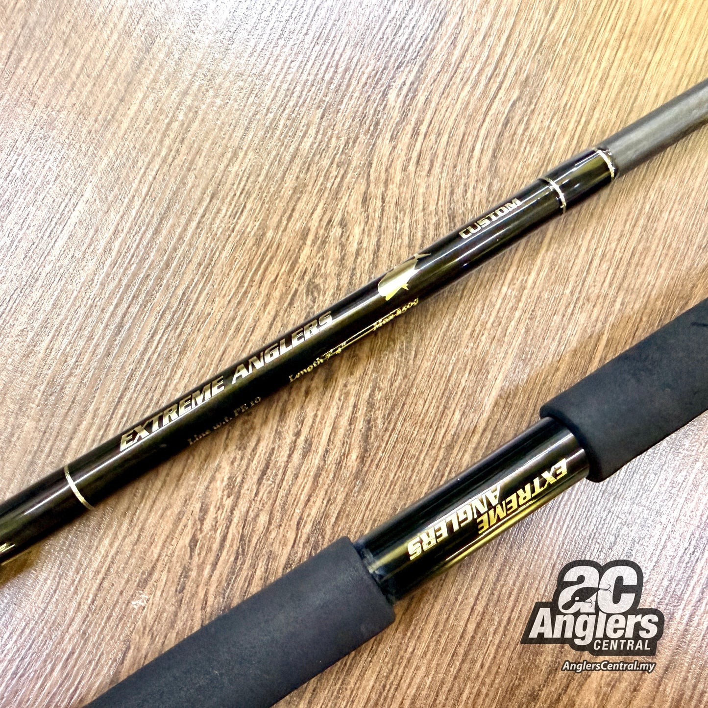 EA704-10 Custom build popping rod PE10 (USED, 9/10) no bag/sleeve