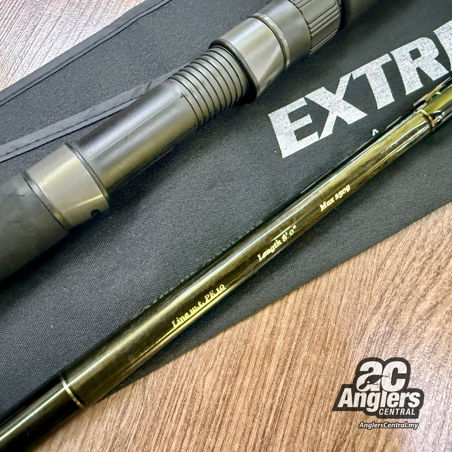 EA800-10 Custom build popping rod PE10 (USED, 9/10) with bag/sleeve