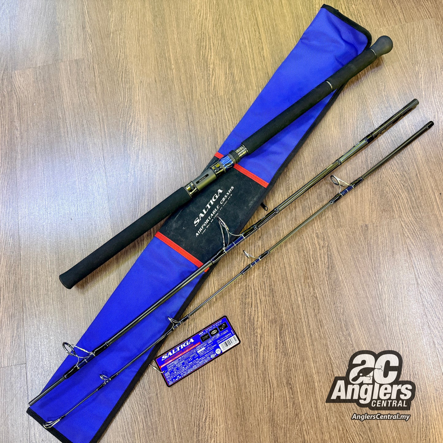2015 Saltiga Air Portable C85XHS (USED, like new) with rod bag/sleeve