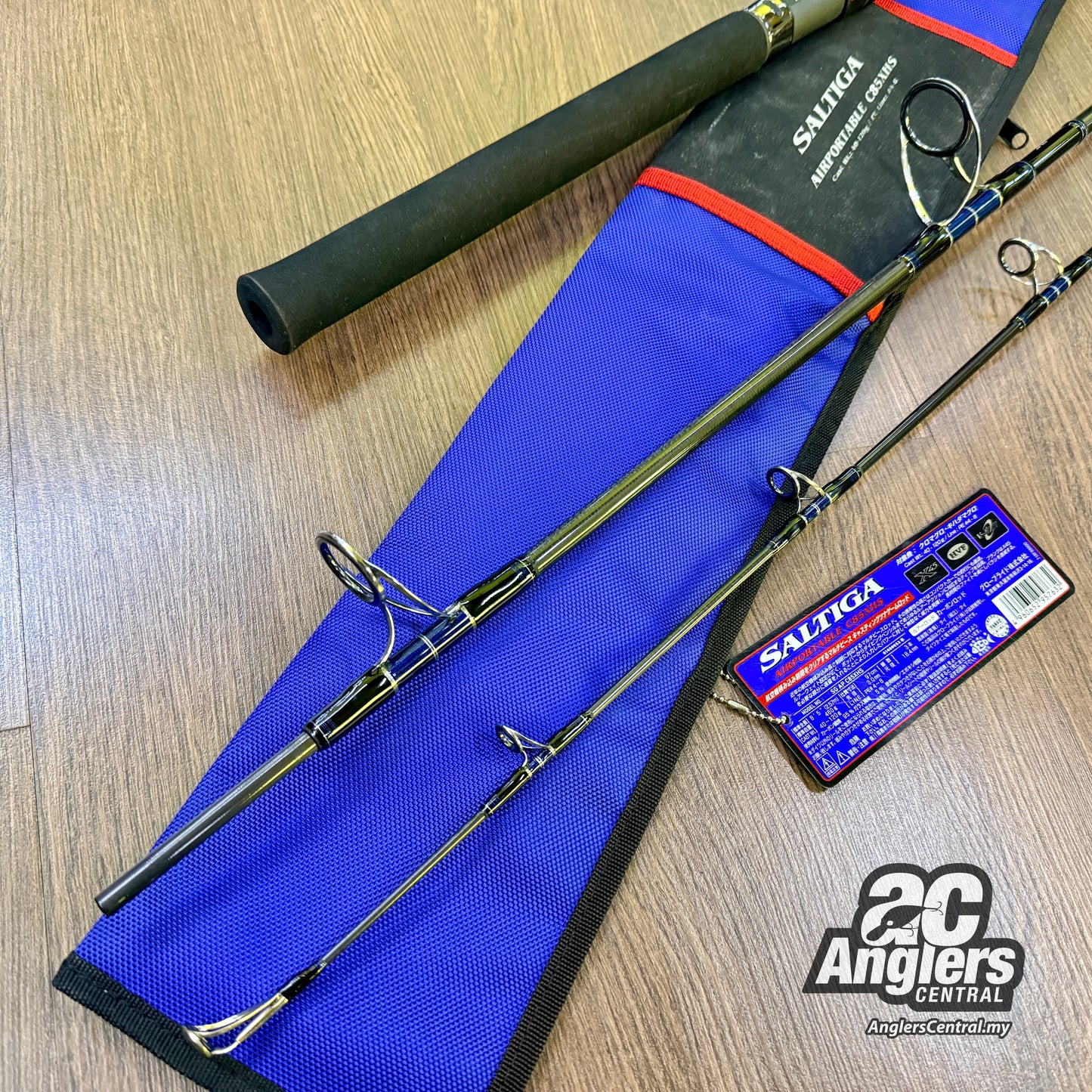 2015 Saltiga Air Portable C85XHS (USED, like new) with rod bag/sleeve