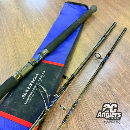 2015 Saltiga Air Portable C85XHS (USED, like new) with rod bag/sleeve