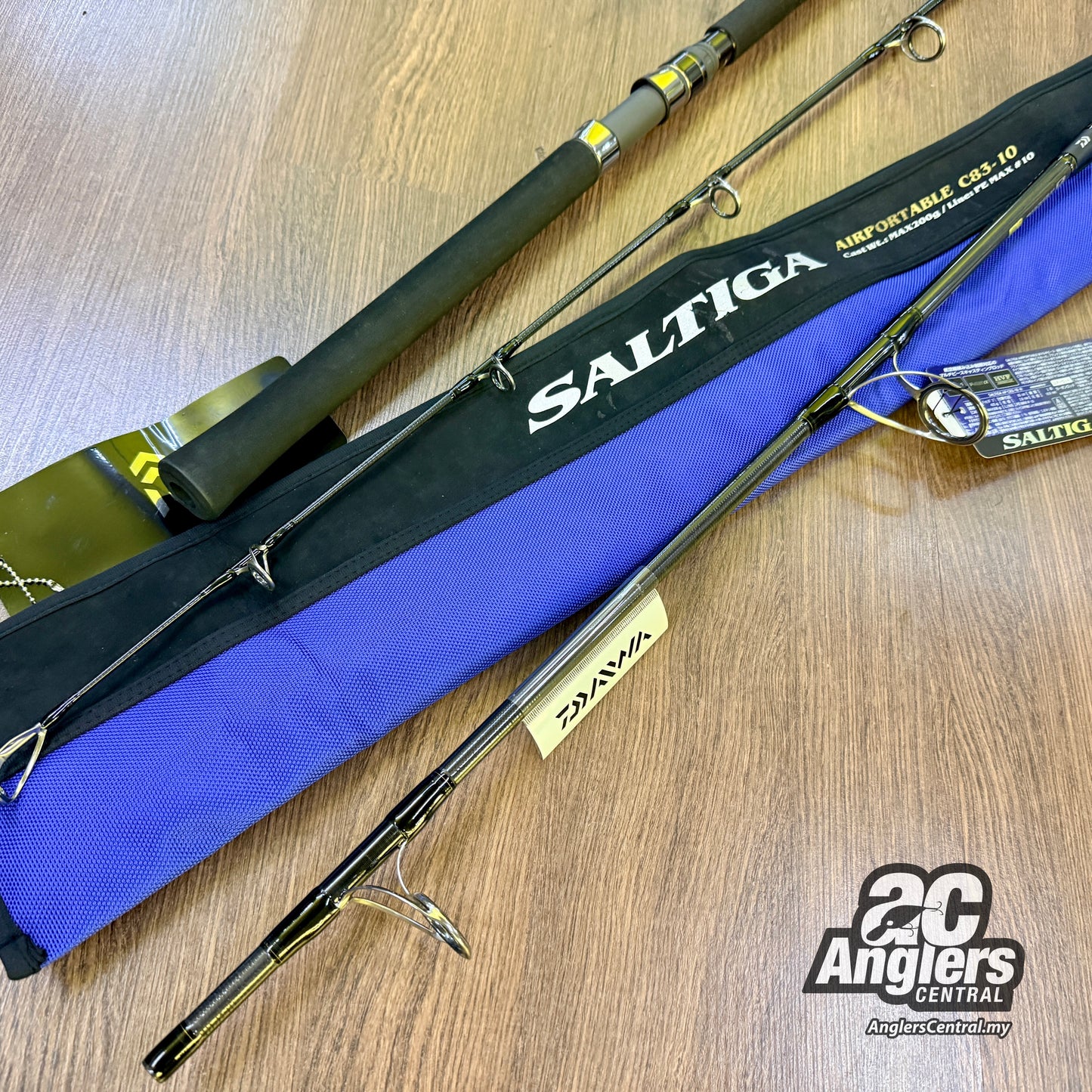 2022 Saltiga Air Portable C83-10 (UNUSED) with rod bag/sleeve