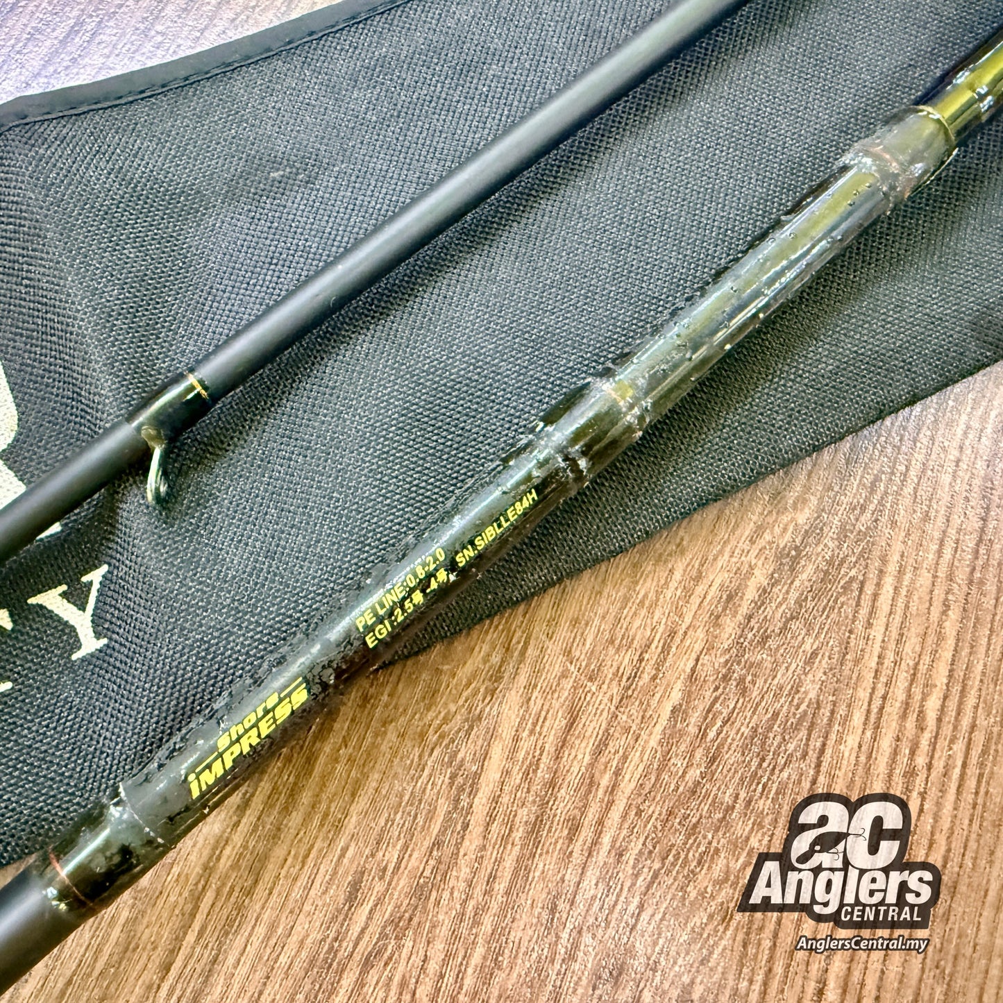 Shore Impress Blaster 84H (USED, 7/10) with rod bag/sleeve