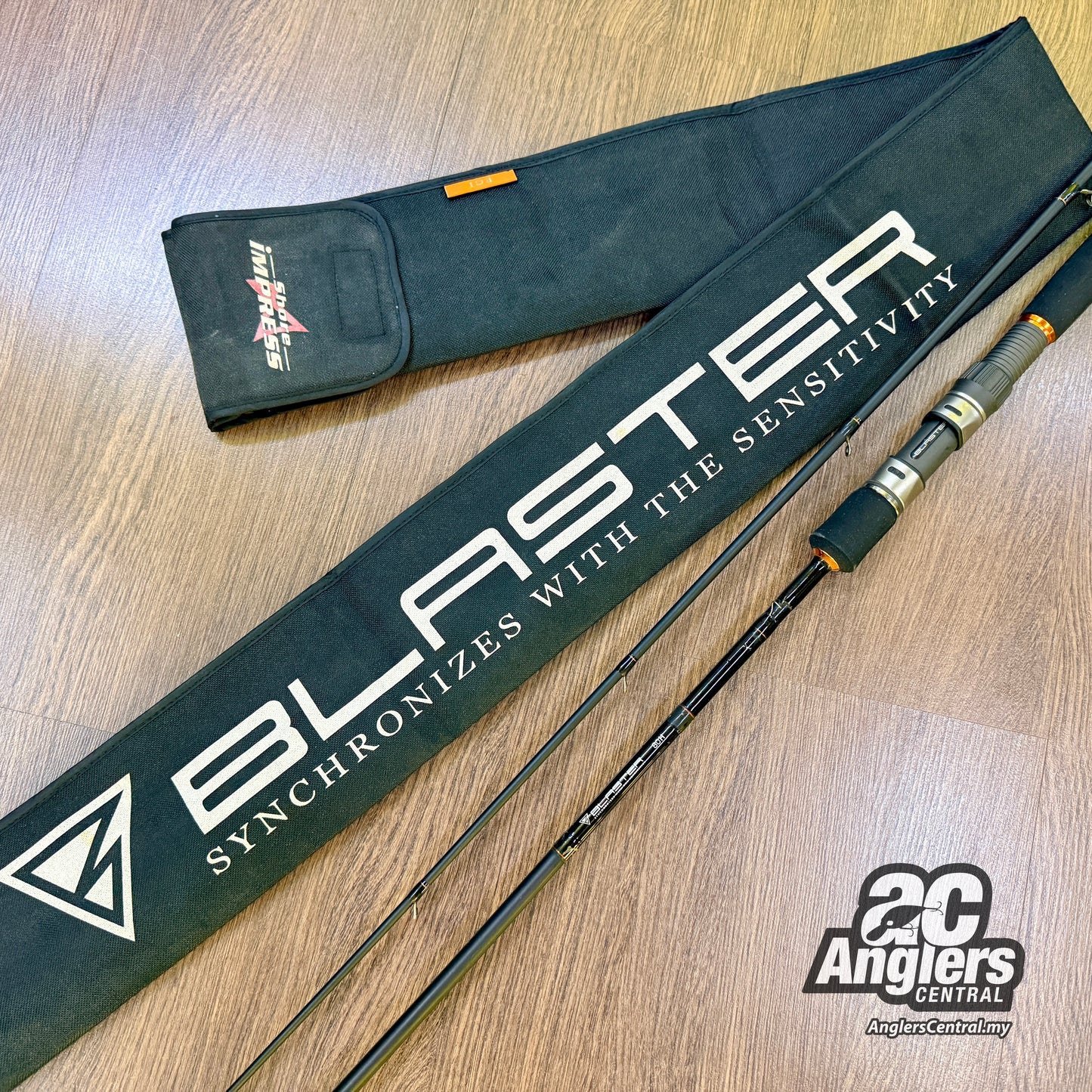 Shore Impress Blaster 80H (USED, 7/10) with rod bag/sleeve