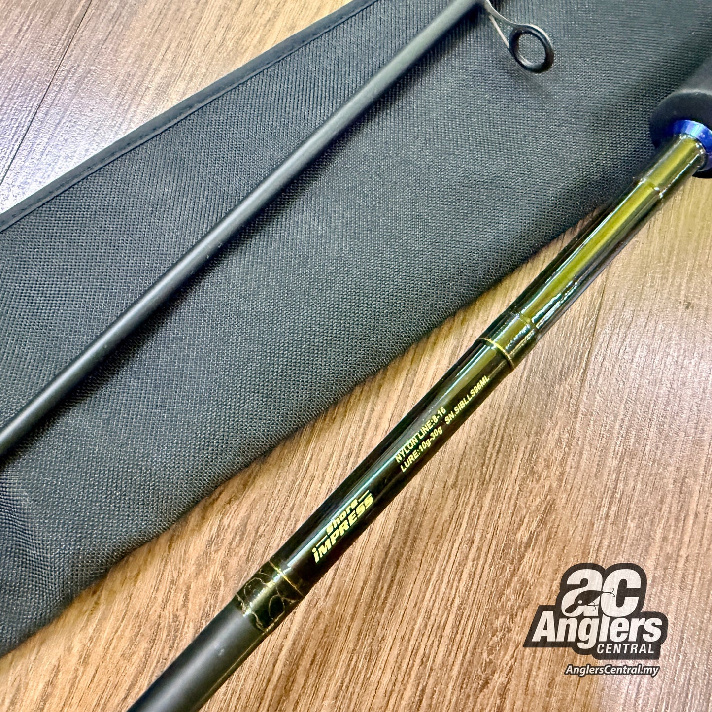 Shore Impress Blaster 96ML (USED, 7/10) with rod bag/sleeve