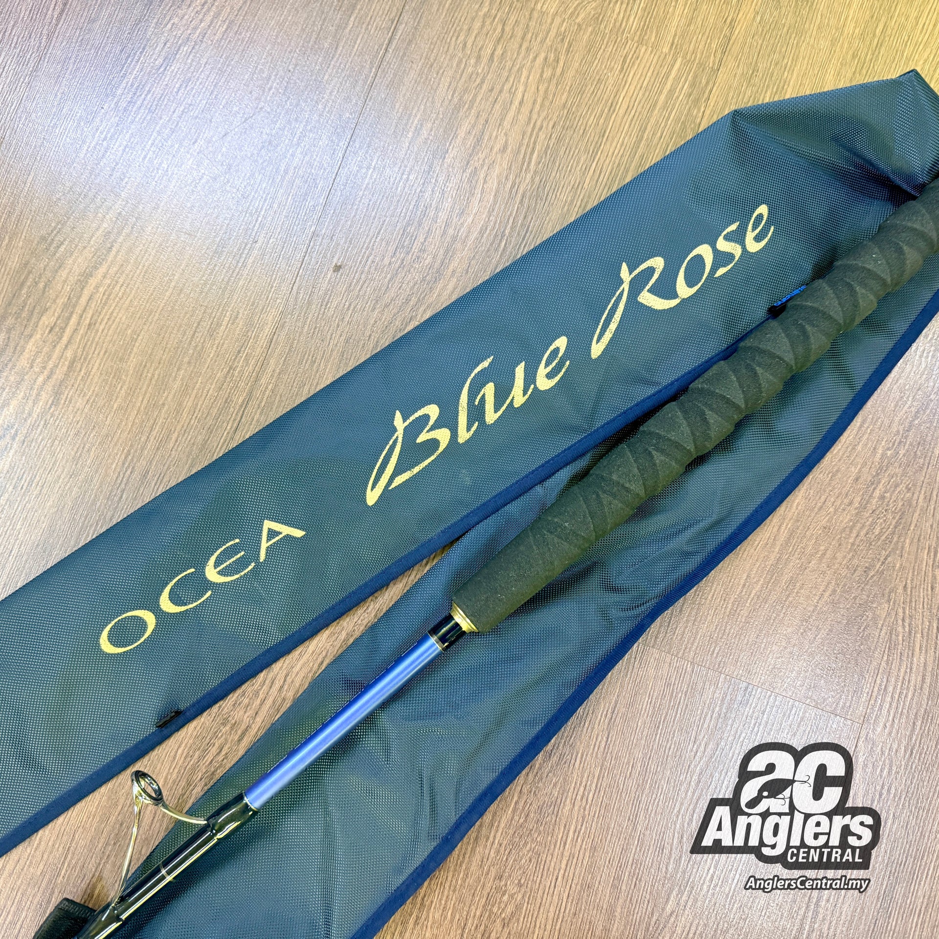 Ocea Blue Rose S60MD (USED, 9.5/10) with rod bag/sleeve – Anglers Central