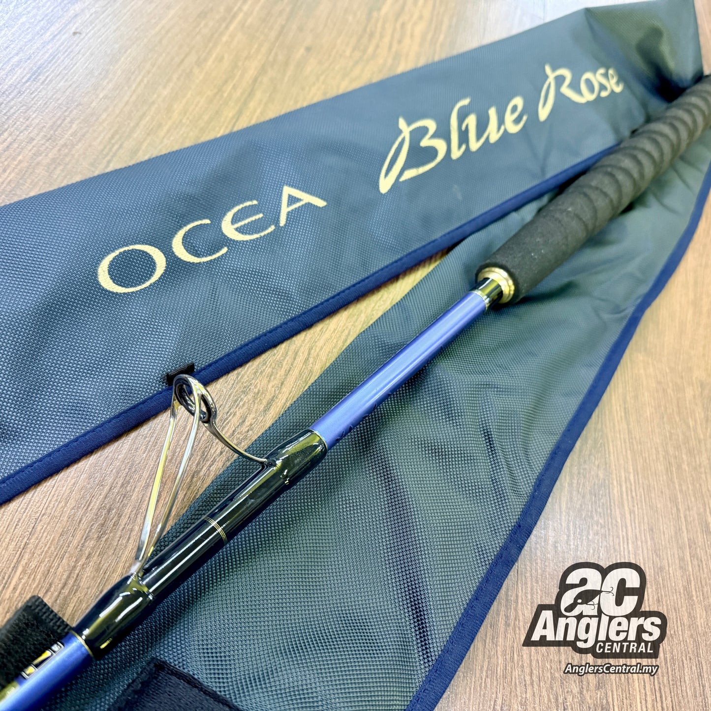 Ocea Blue Rose S60MD (USED, 9.5/10) with rod bag/sleeve – Anglers Central