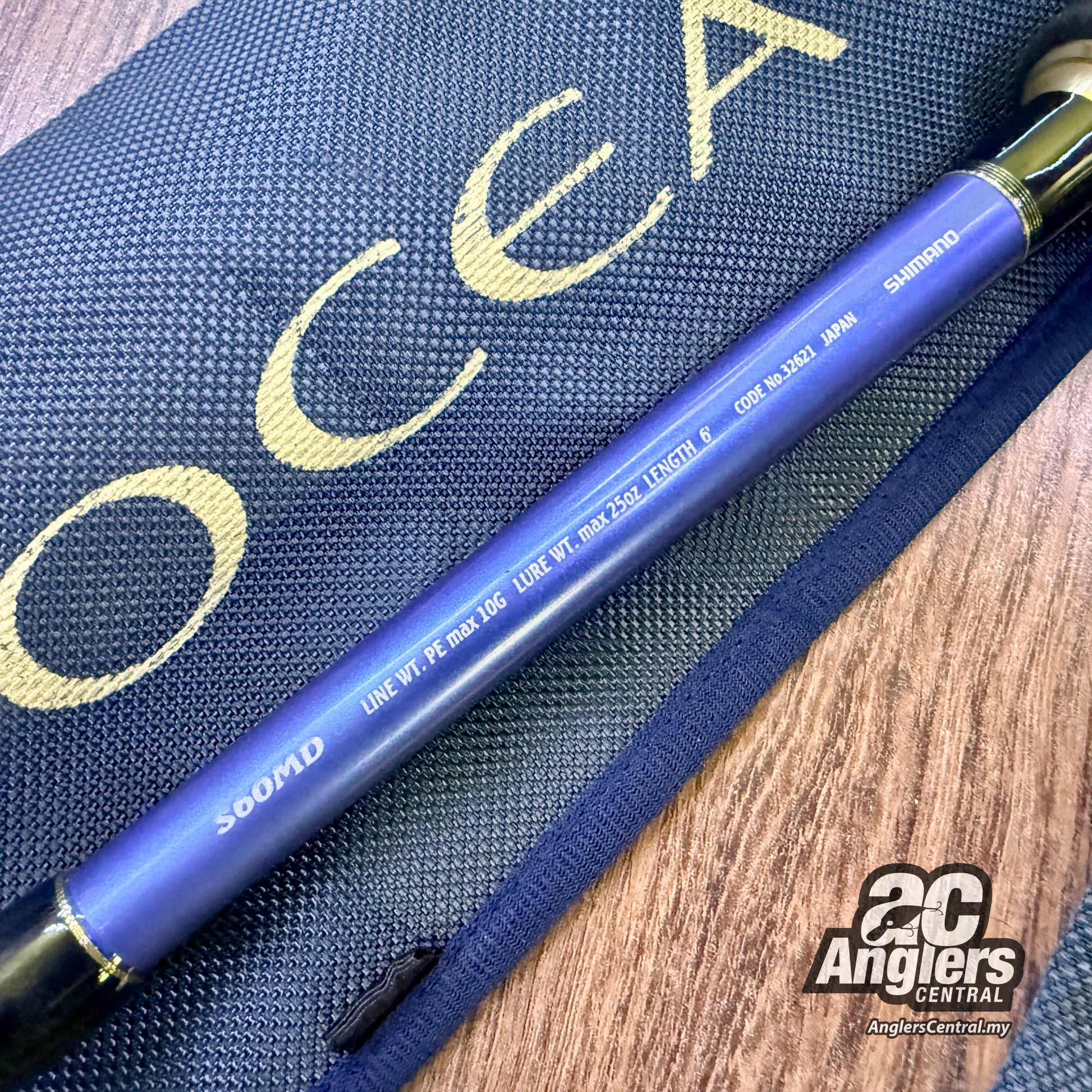 Ocea Blue Rose S60MD (USED, 9.5/10) with rod bag/sleeve – Anglers Central