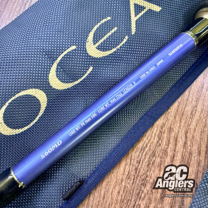 Ocea Blue Rose S60MD (USED, 9.5/10) with rod bag/sleeve