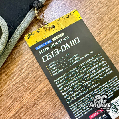 Slow Bump MPG C613-DM10 (USED, 9/10) with rod bag/sleeve