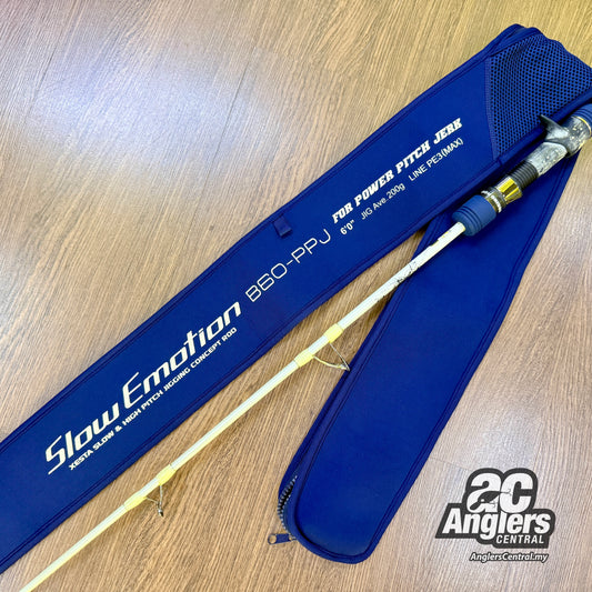 Slow Emotion B60-PPJ (USED, 9.5/10) with rod bag/sleeve