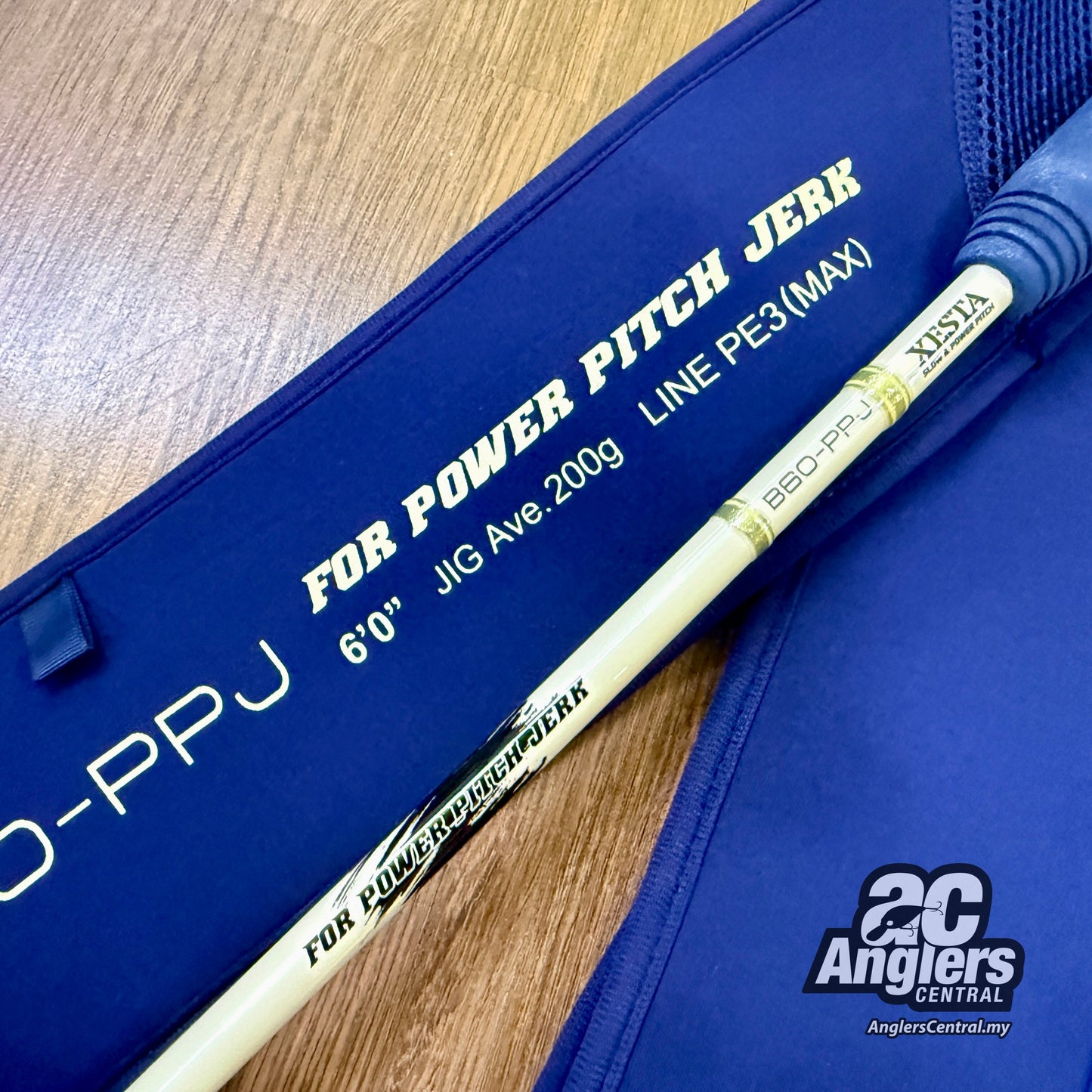Slow Emotion B60-PPJ (USED, 9.5/10) with rod bag/sleeve