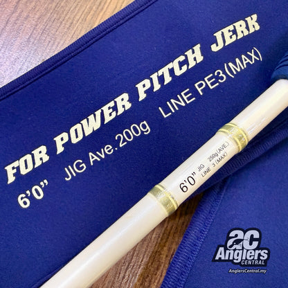 Slow Emotion B60-PPJ (USED, 9.5/10) with rod bag/sleeve