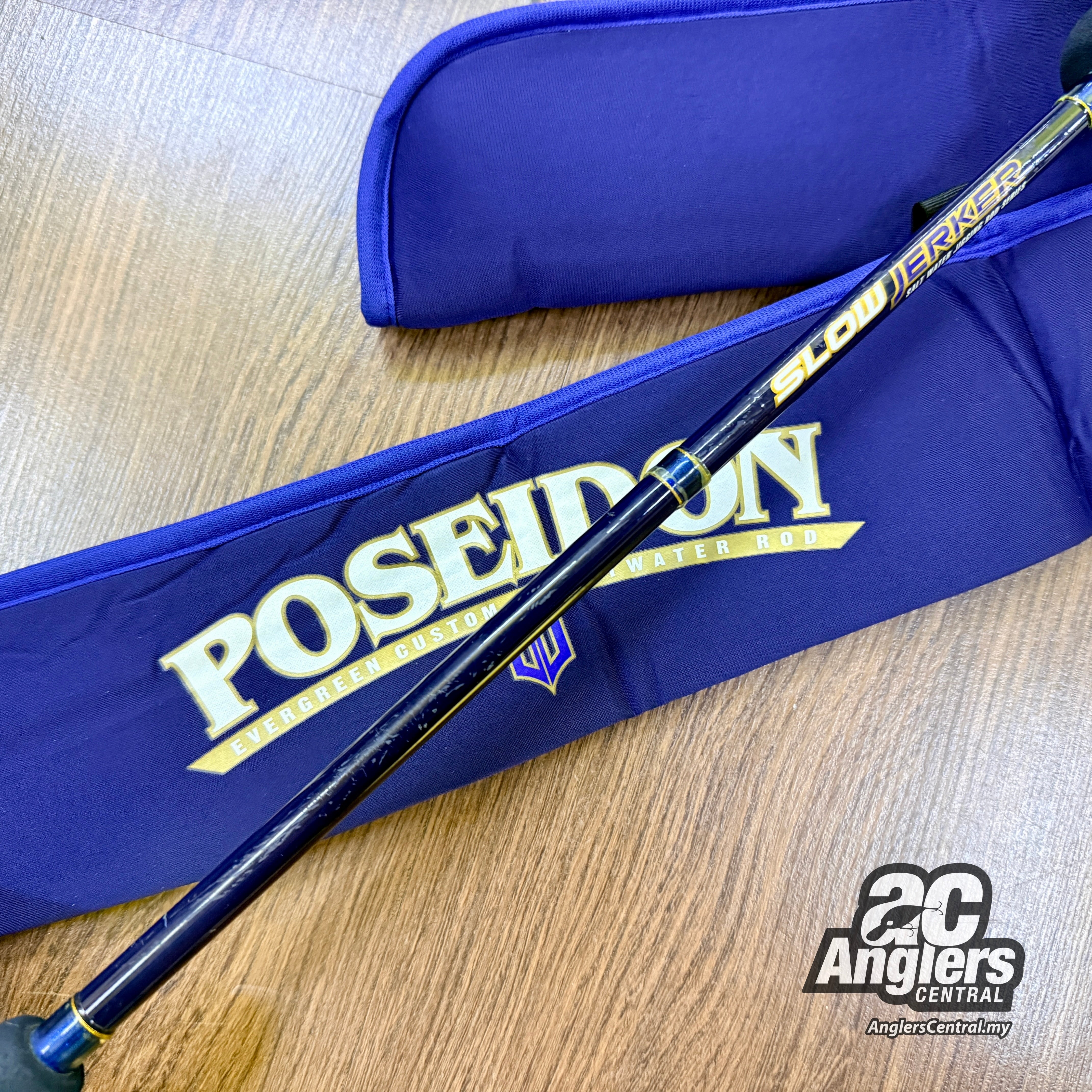 Poseidon Slow Jerker PSLJ-603-6 (USED, 8.5/10) with rod bag/sleeve