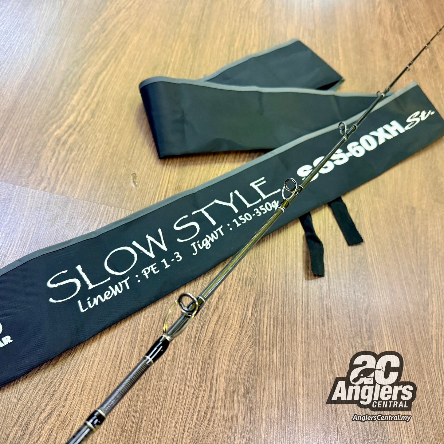 Slow Style Stiletto 3rd Gen. SSS-60XH St. (USED, 9/10) with rod bag/sleeve