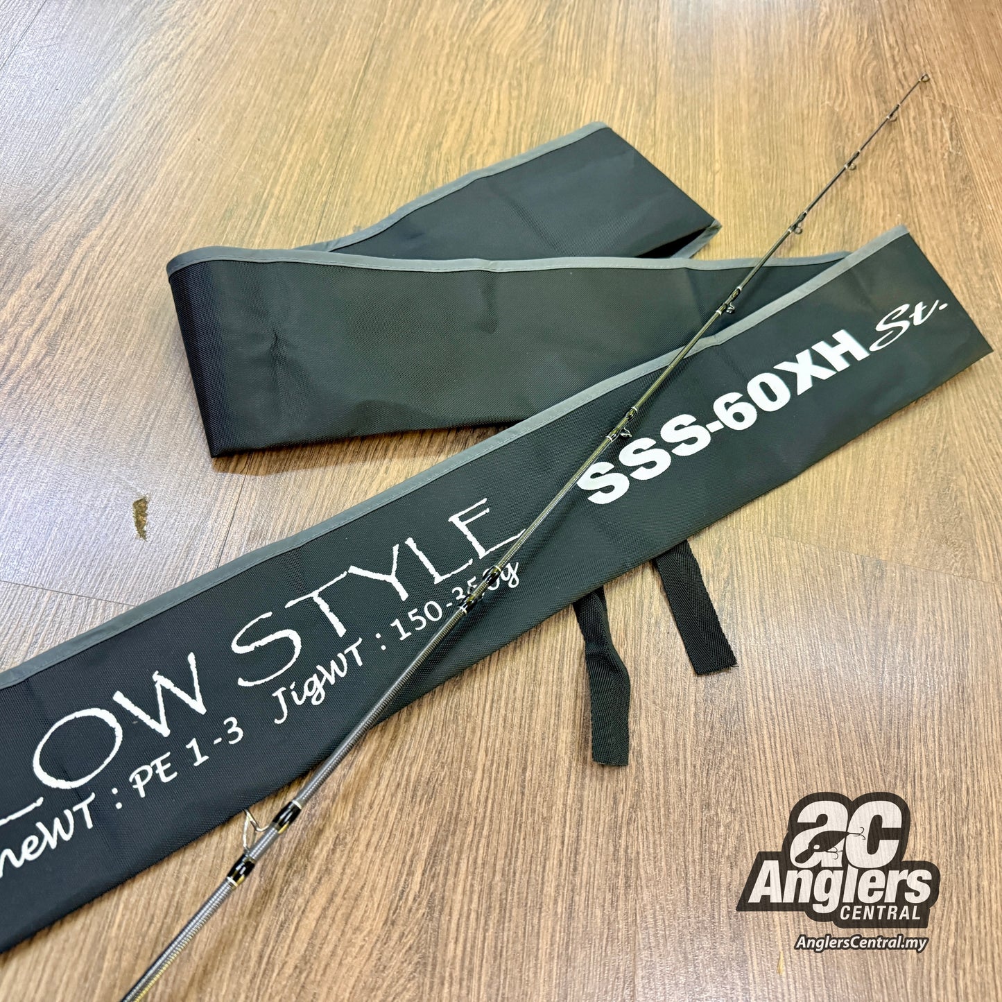 Slow Style Stiletto 3rd Gen. SSS-60XH St. (USED, 9/10) with rod bag/sleeve