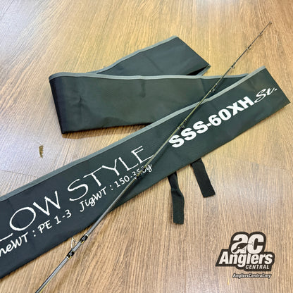 Slow Style Stiletto 3rd Gen. SSS-60XH St. (USED, 9/10) with rod bag/sleeve